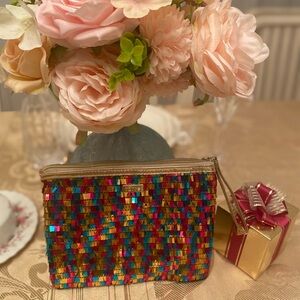 Tarte colorful wristlet